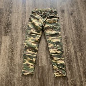 Military Pattern Jeans